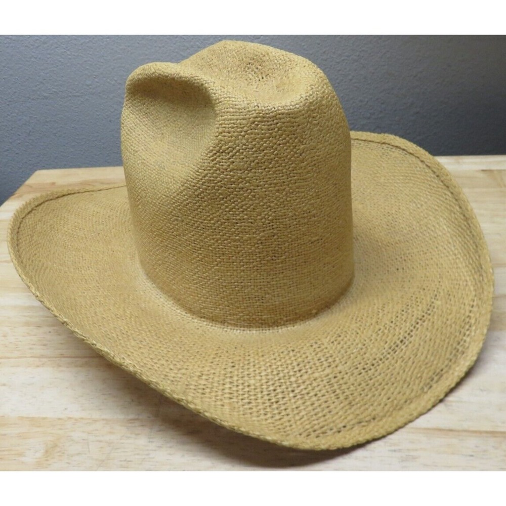 Resistol Stagecoach Self‎ Conforming Cowboy Western Hat Muleshoe Natural 7 1/8